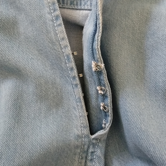 Dip dyed denim kate spade dress - Picture 6 of 6